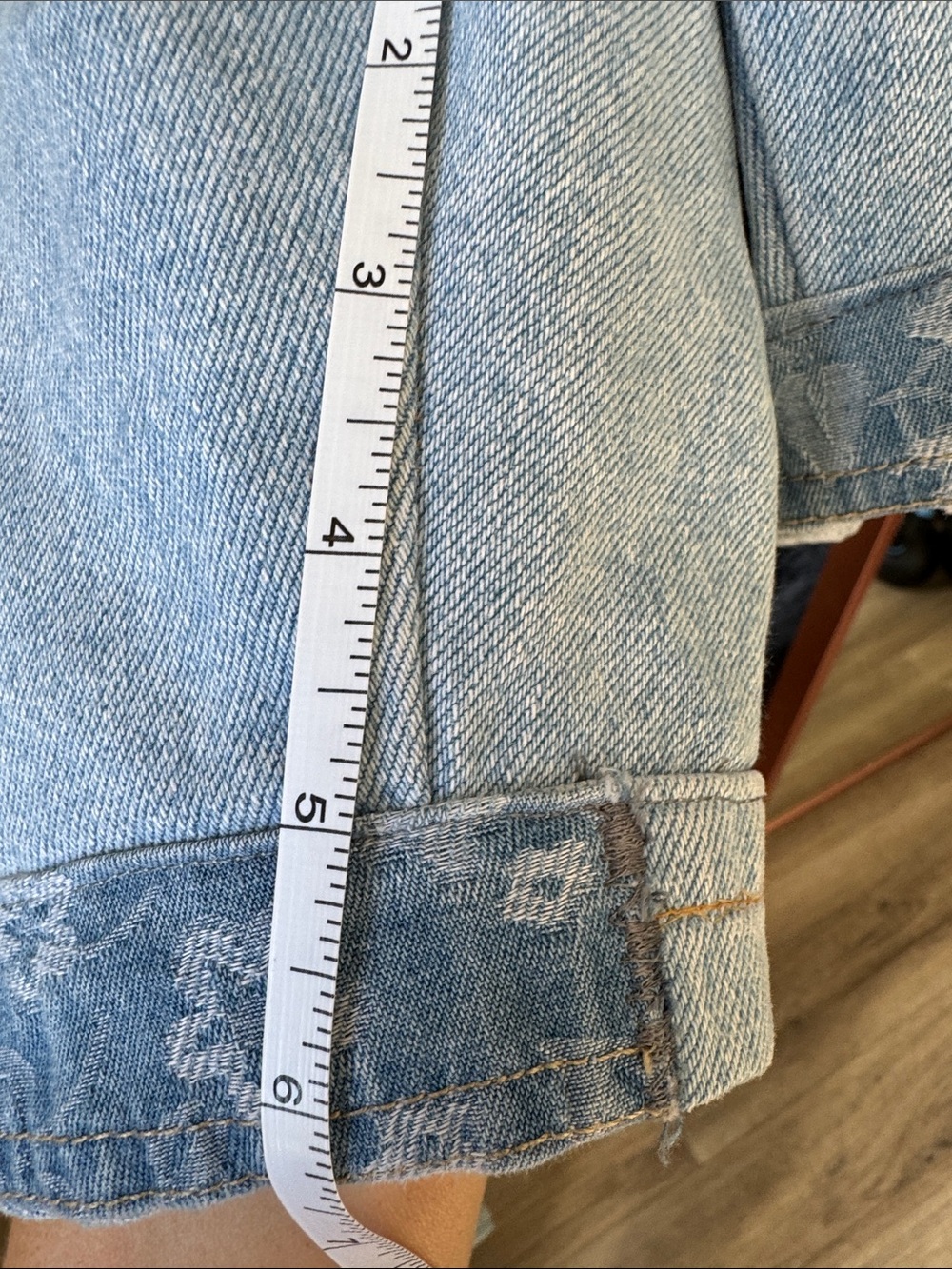 Guess Reworked Jean Shorts - Picture 7 of 7